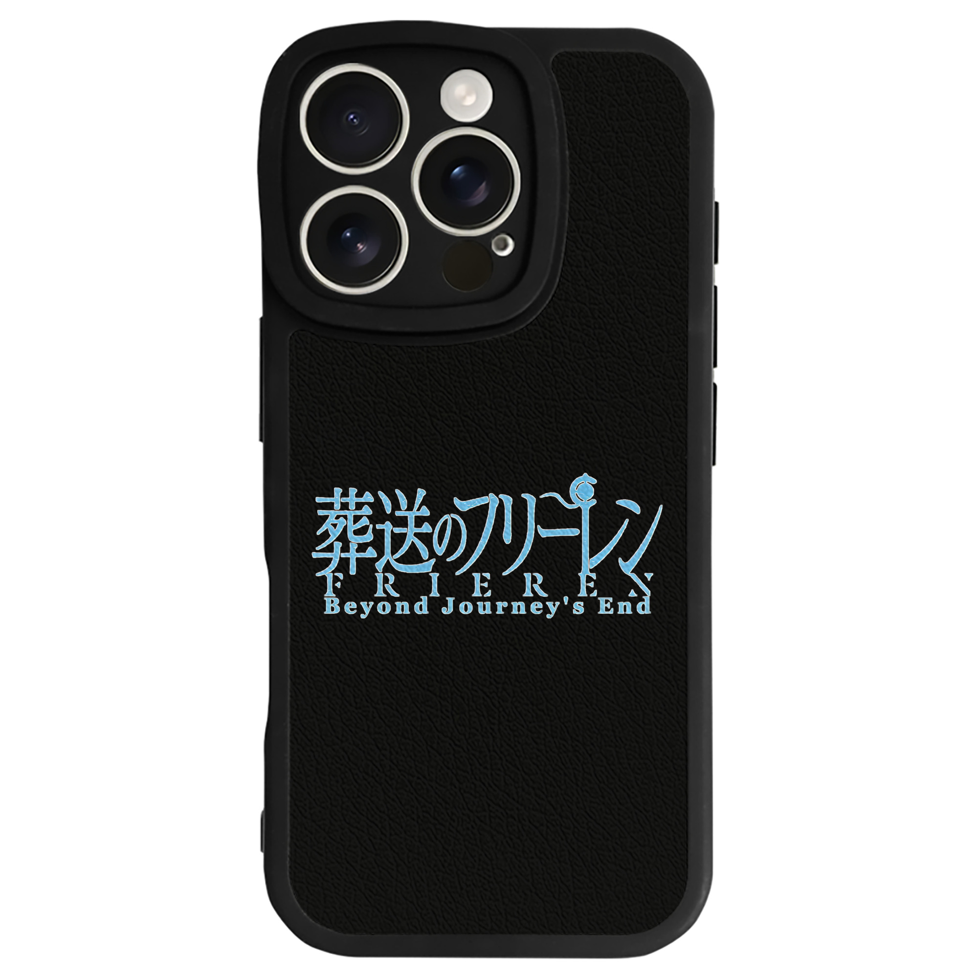 （画像用） 葬送のフリーレン Frieren 【iPhone 16シリーズ対応】シリコンスマホケース（レザー調） 材質：シリコン